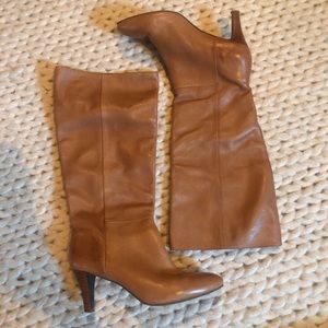 Banana republic knee high boots with low heel